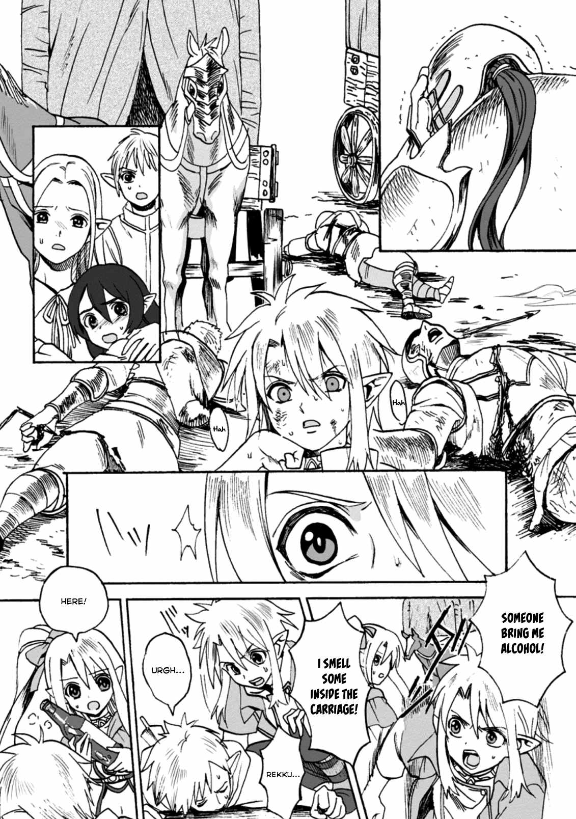 Elf Tensei Kara no Cheat Kenkokuki Chapter 2.1 1